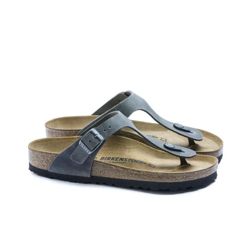 Birkenstock Gizeh Slip Resistant Flip Flops Unisex Peacock Green Regular-2
