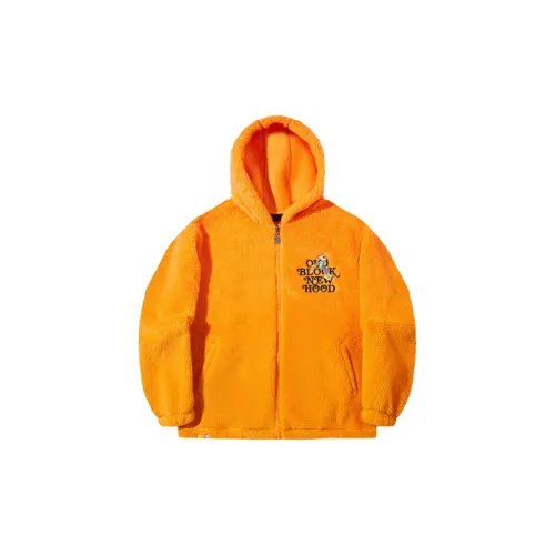 Steven Harrington X LiNing Sweatshirts Men Carrot Orange Golden Bowl Orange All Over Print