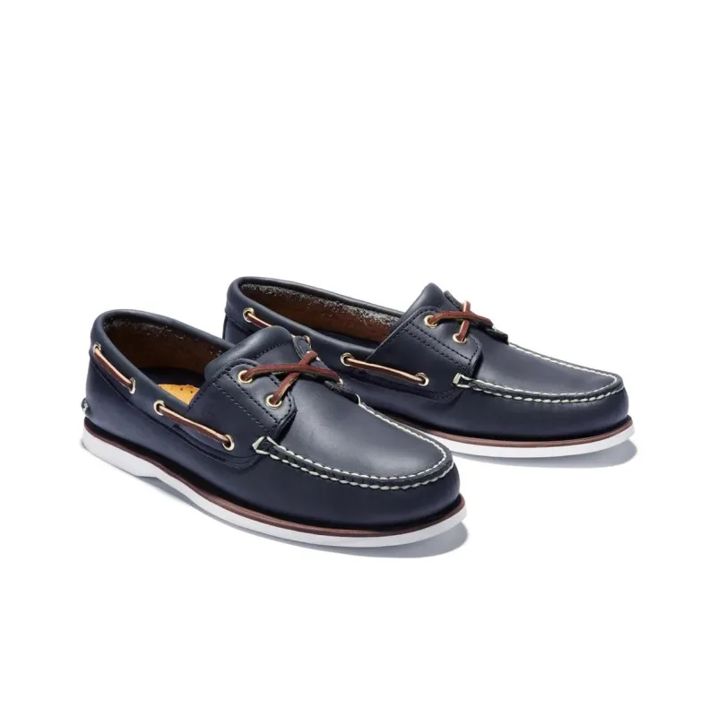 Timberland Classic Two Eye Boat Shoe 'Navy'-2
