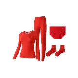 Cashmere Protein Clothing Set+Socks+Underpants, Women's