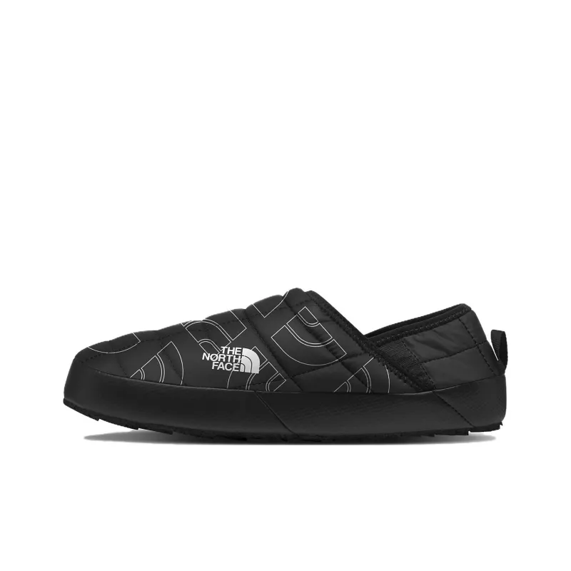 THE NORTH FACE Thermoball Traction Slip Resistant Low Top Outdoor Shoes Men's Black White-0