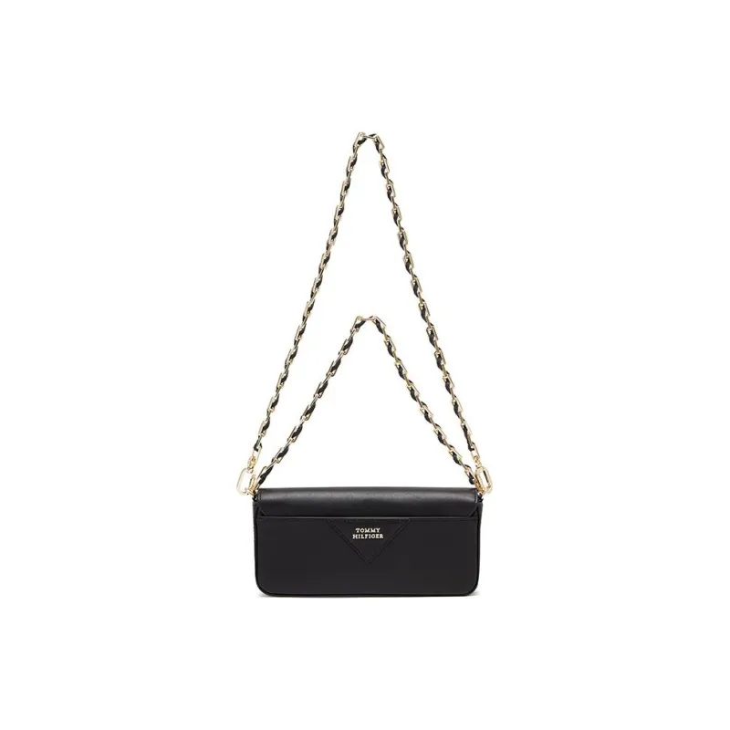 Tommy Hilfiger Braid-strap Leather Shoulder Bag-2