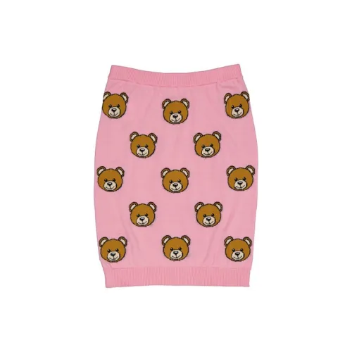 MOSCHINO Casual Short Skirts Women's Pink