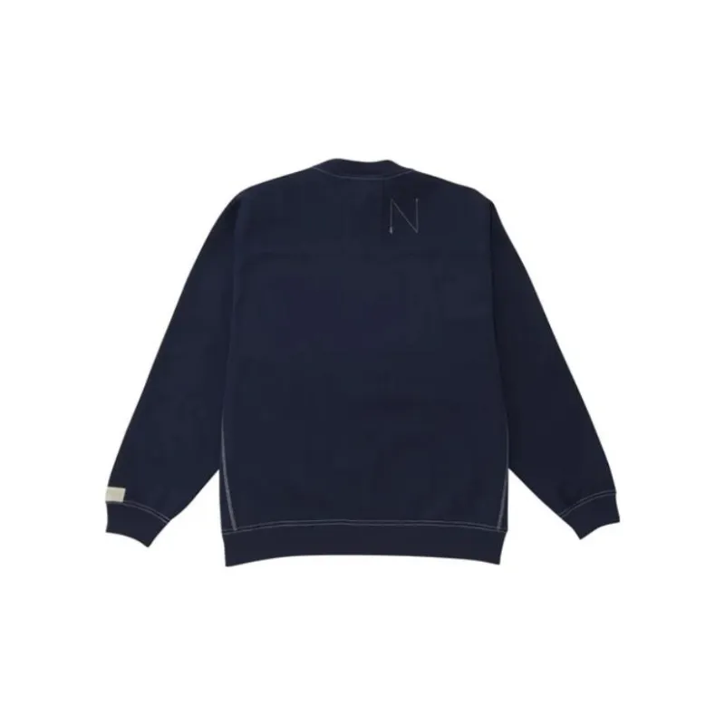 New Balance FW23 Sweatshirt Men's Dark Blue-1
