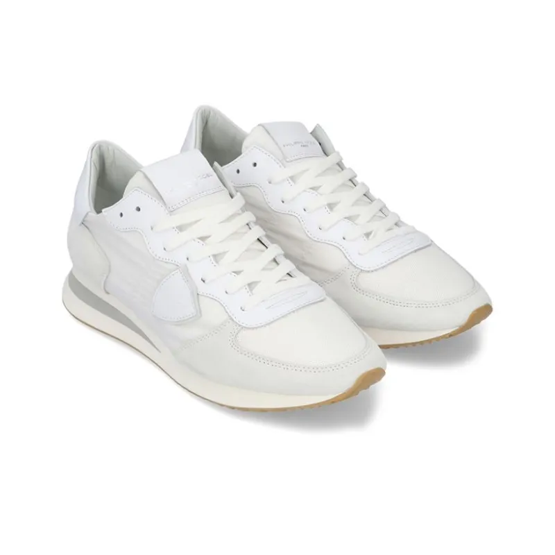 PHILIPPE MODEL Low Top Casual Shoes Men's White-3