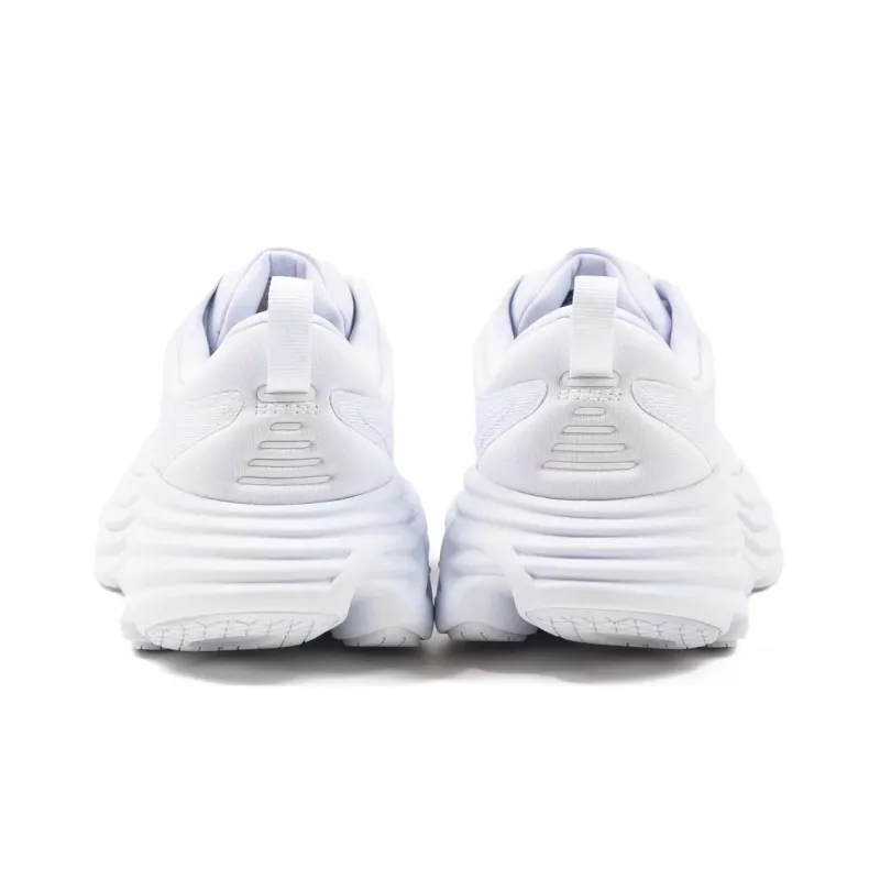 HOKA ONE ONE Bondi 8 Triple White Women's-4