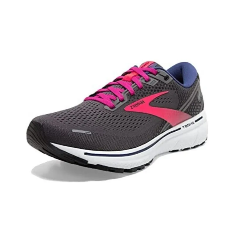 Brooks Ghost 14 Cushioning Wear-Resistant Low-Top Running Shoes Women's Black-2