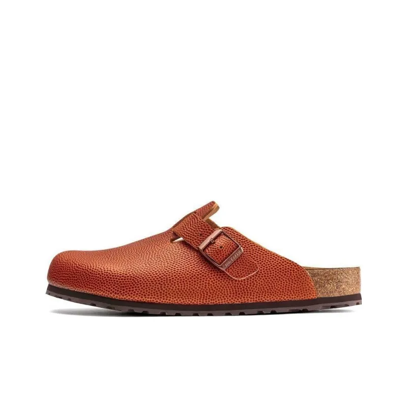 Birkenstock Wrap-toe Slippers Men's Ginger Brown Narrow Fit-0