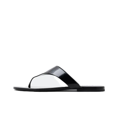 SAINT LAURENT Kouros Leather Sandals