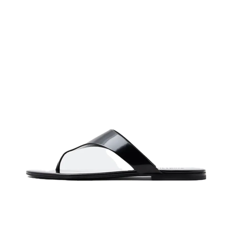 SAINT LAURENT Kouros Leather Sandals-0