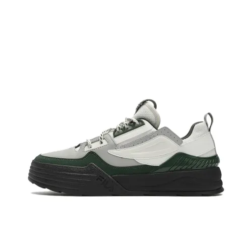 FILA Court Deluxe Low Shoes 'Grey White Black'
