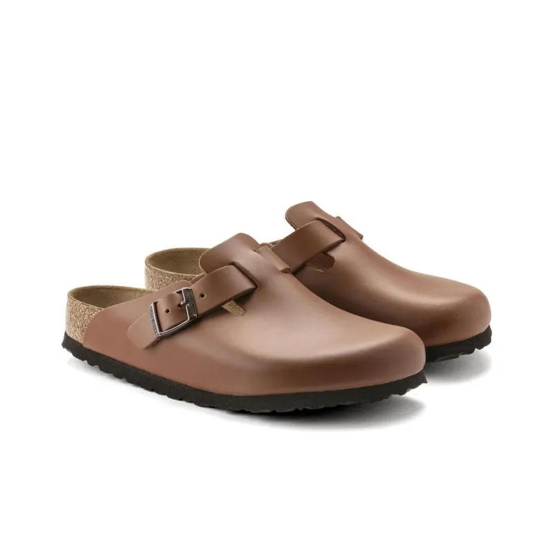 Birkenstock Wrap toe Slippers Unisex Ginger Brown Narrow Fit-1