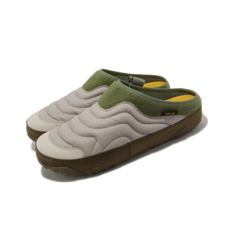 Teva M ReEmber Terrain Slip On Wrap toe Slippers Men's Gray-2