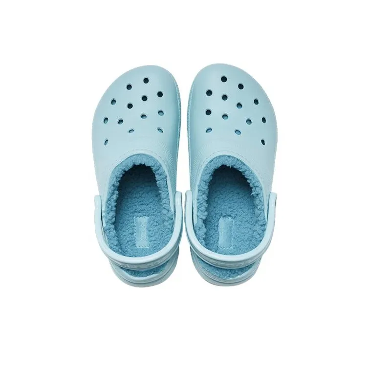 Crocs Classic Lined Clog 'Sky Blue' Women's-4