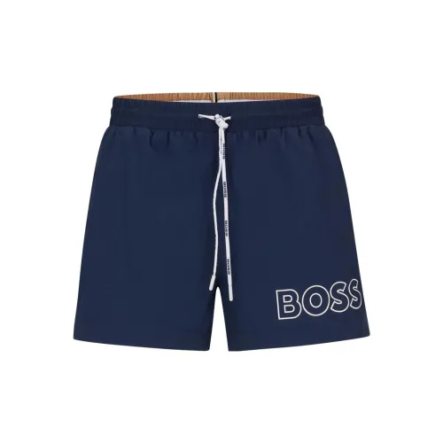 HUGO BOSS Casual Shorts Men Blue