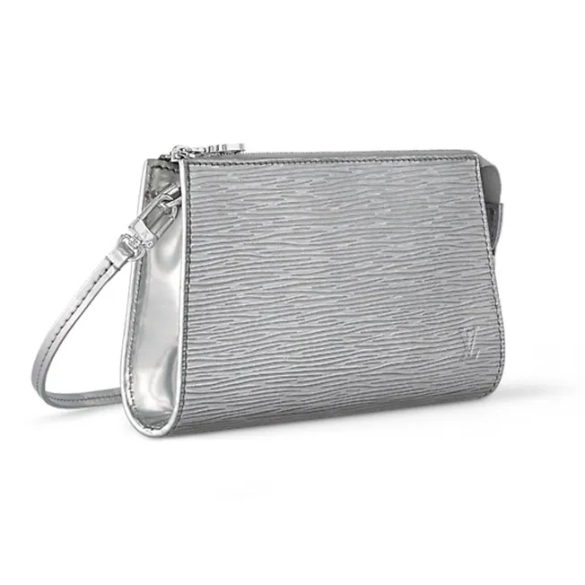 LOUIS VUITTON Pochette Accessories Silver-1