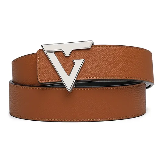 TangGuh Design Buckle Wear Resistant Cow Leather Leather Belts Men's Width 3.5CM-3