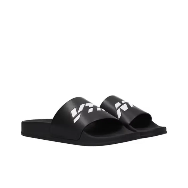 Vetements Logo print Slides-4