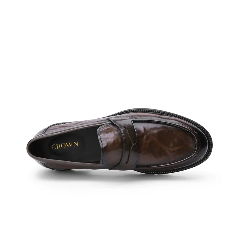 CROWN Loafers Men's One Yard Larger-2