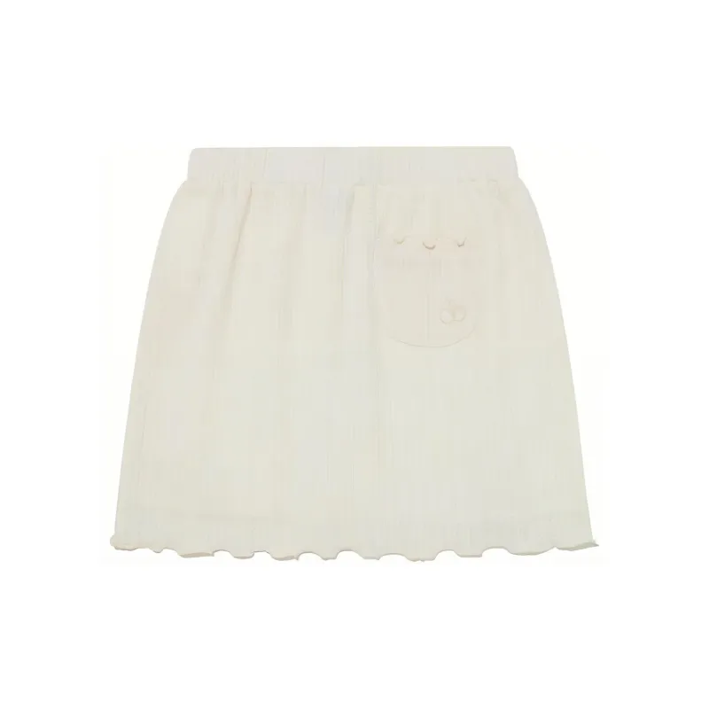 KIRSH Casual Short Skirts Women's White-1