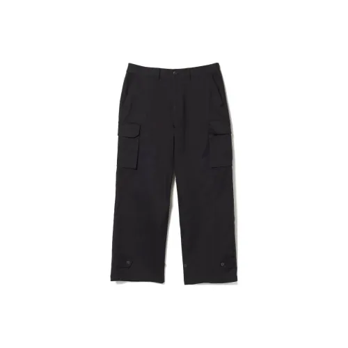 Beams Cargo Pants Men Black