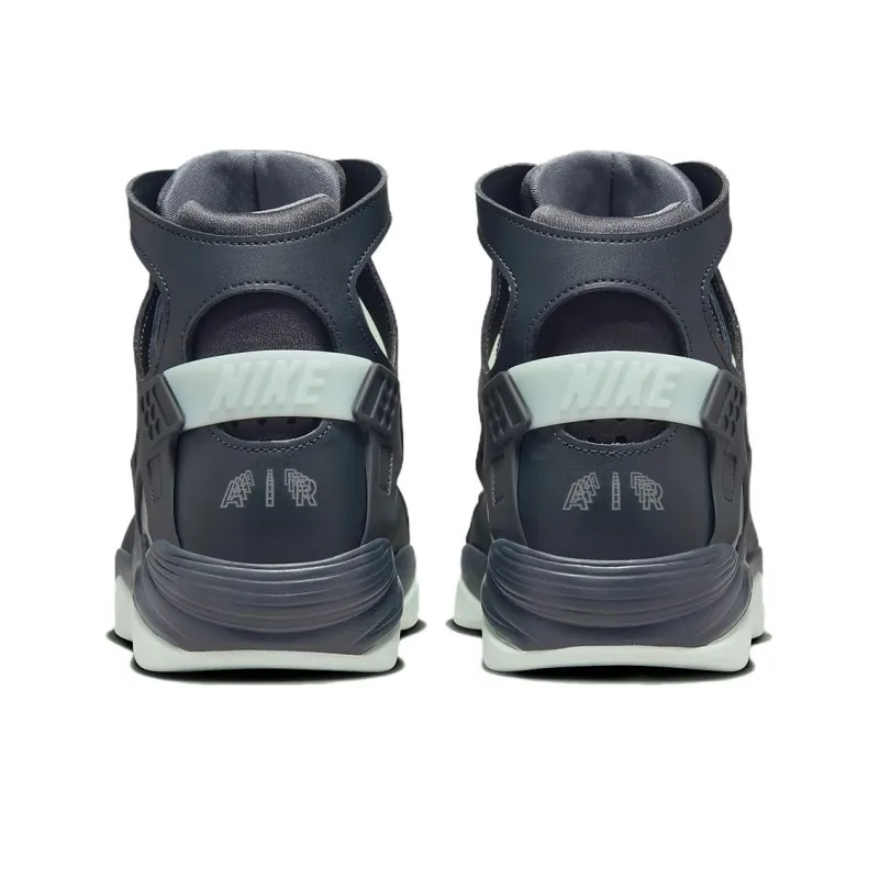Nike Air Flight Huarache Dark Smoke Grey Barely Green-4