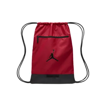 Jordan Polyester Gym Bag Small Size Unisex Red