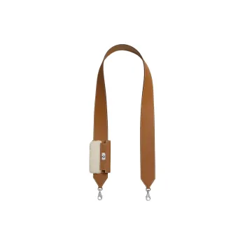 HERMES Kelly Pocket Swift Calfskin With Shearling Bag Straps Women's Gold With Light Beige Accents