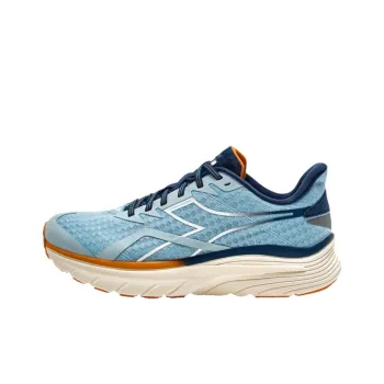 Diadora Equipe Nucleo Cushioning Wear-Resistant Low-Top Casual Shoes Men's Blue White