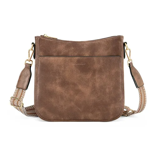 MashaLanti Polyurethane PU Bonded PU Shoulder Bag Crossbody Bag Regular Men's Coffee/Black/Brown