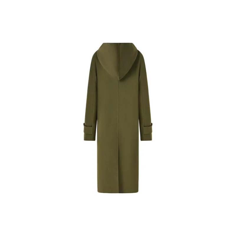 Katie Ermilio Coats Women's Green-1