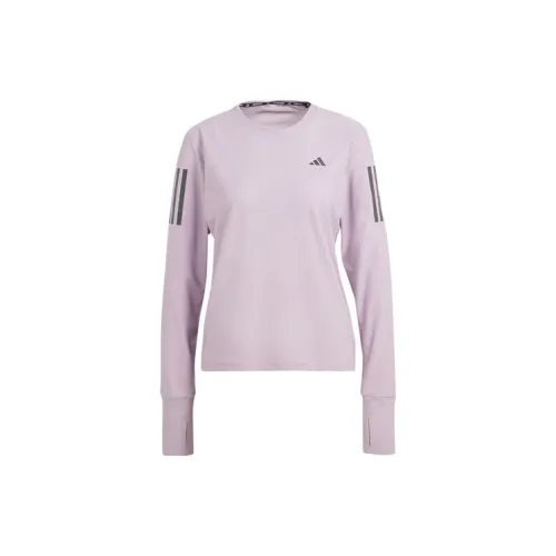 Adidas T-Shirts Women's Purple