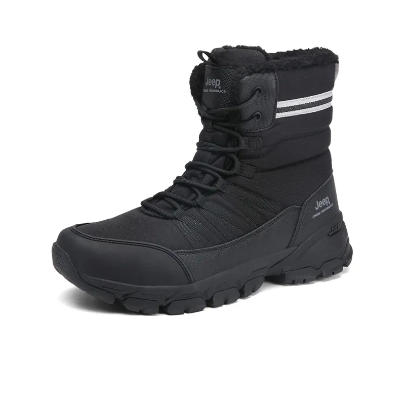 Jeep Crew Snow Boots Women's Black-1