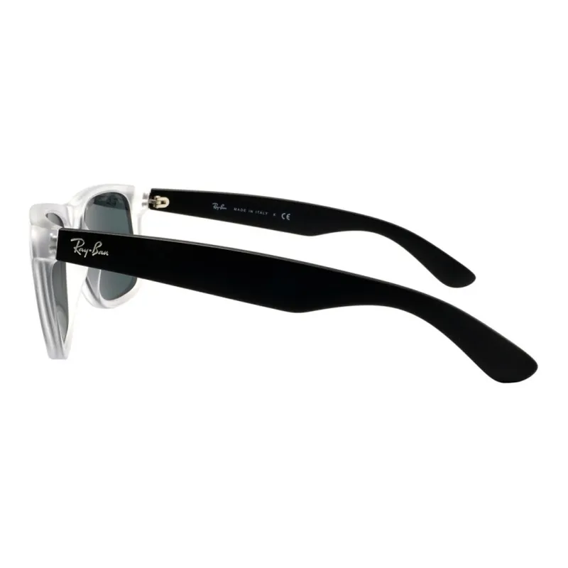 RayBan Plastic Irregular Shape Sunglasses Men's White-2