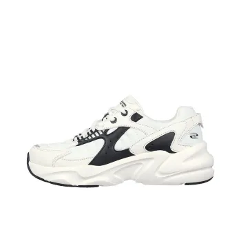 Skechers BOBS BAMINA 2 Chunky Sneakers Women's Low Top Beige White Black