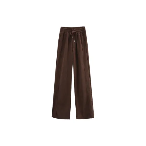 A paradise for awakening Casual Pants Women's Coffee