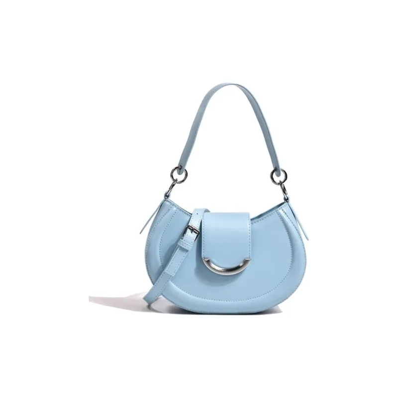 PINK·LAND PU Shoulder Bag Crossbody Bag Regular Women's Ecru/Green/Pink Blue/Black Khaki-20