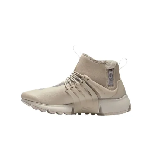 Nike Air Presto Casual Shoes Women's Mid-Top Beige