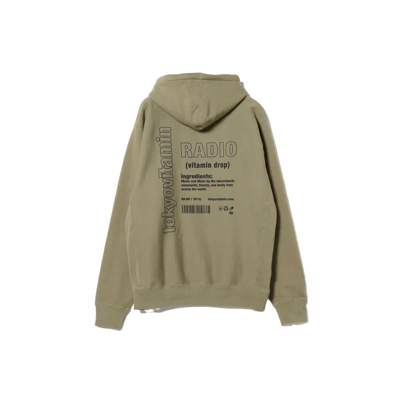 Beams T Tokyovitamin Sweatshirt Men's Green-1
