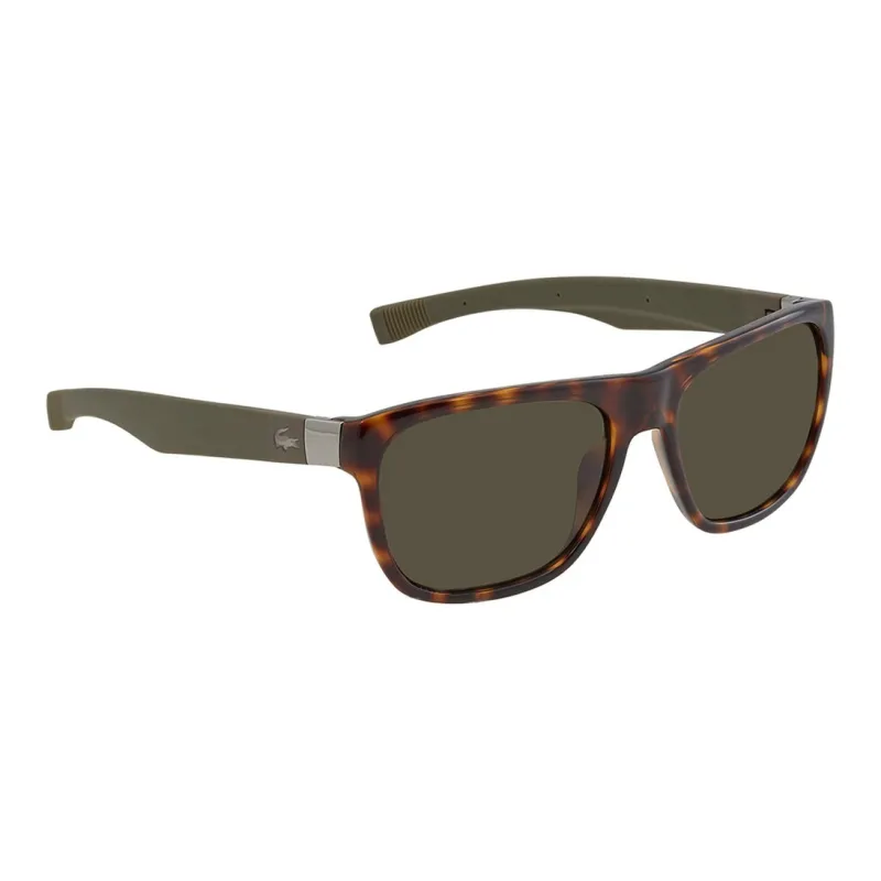 LACOSTE Plastic Irregular Shape Sunglasses Unisex Tortoiseshell-1