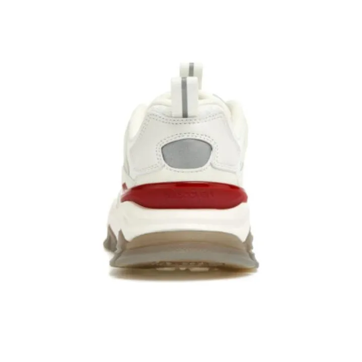 Discovery Expedition Cushioning Wear Resistant Low Top Chunky Sneakers Unisex Beige Red-4