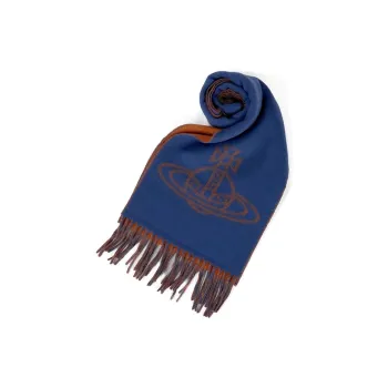 Vivienne Westwood Knit Scarves Women's Blue