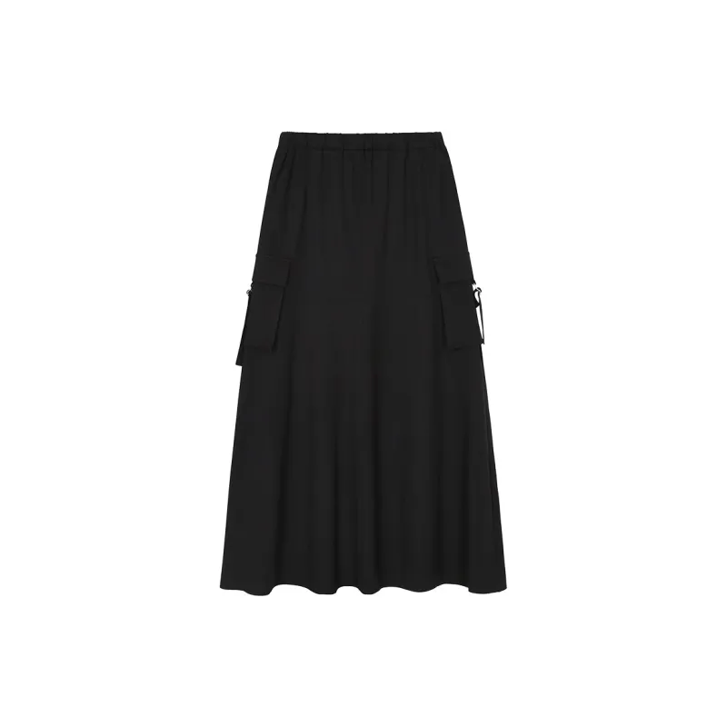 BETTY BOOP Casual Long Skirts Women's Eco Friendly Black-1