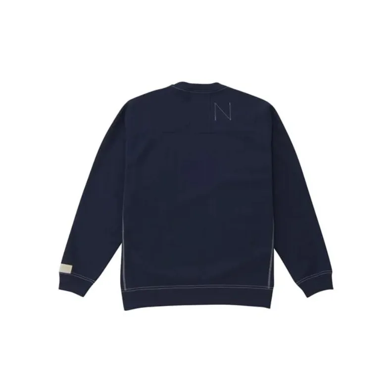 New Balance FW23 Sweatshirt Men's Dark Blue-1