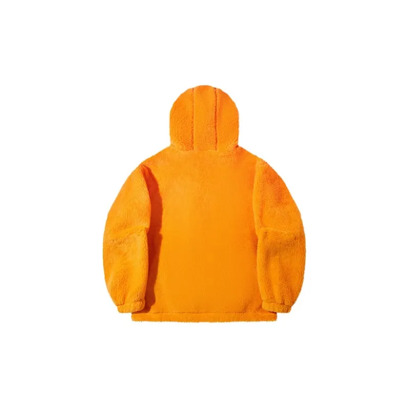 LiNing x Steven Harrington Skateboard Collection Sweatshirt Men's Carrot Orange Golden Bowl Orange All Over Print-1