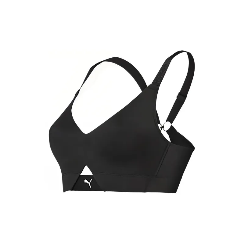 PUMA Women's Sporty Padded Top Sports Underwear Women's Black-3