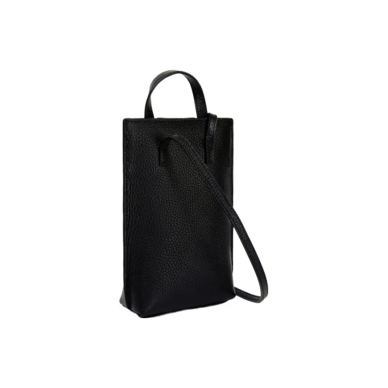 Furla Miastella Calfskin Handbag Shoulder Bag Crossbody Bag Women's Black-2