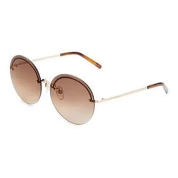 MARC JACOBS Metal Round Sunglasses Women's Gold
