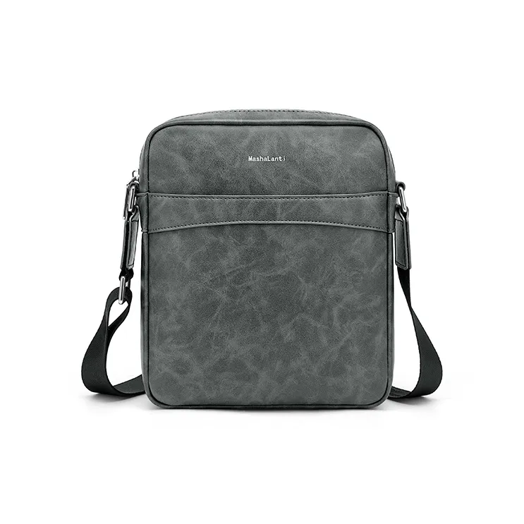 MashaLanti Synthetic Leather Shoulder Bag Crossbody Bag Men's-0