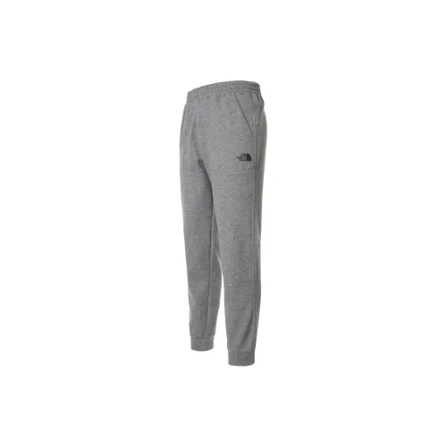 THE NORTH FACE Back In Blue Series Knitted Sweatpants Men Light Gray